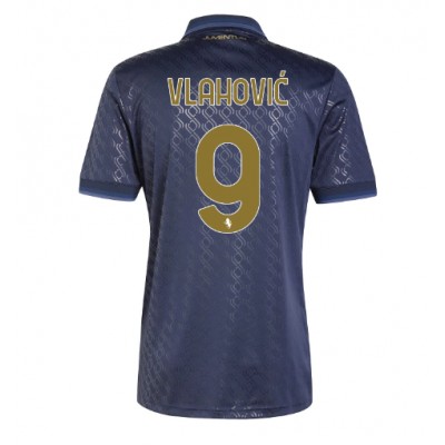 Fotbalové Dres Juventus Dusan Vlahovic #9 Alternativní 2024-25 Krátký Rukáv Fotbalové Dres Juventus Dusan Vlahovic #9 Alternativní 2024-25 Krátký Rukáv